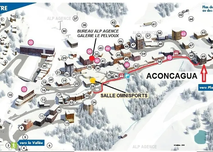 Apartment L'aconcagua - 3 Pieces 6/7 Pers - Wifi - Aconcagua - 702ac - Plagne Centre Mae-9204 *